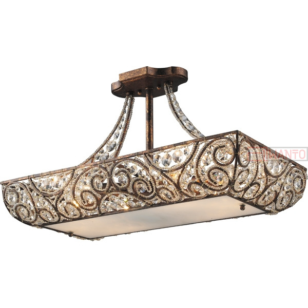 Потолочная люстра N-Light 624 624-06-03 spanish bronze