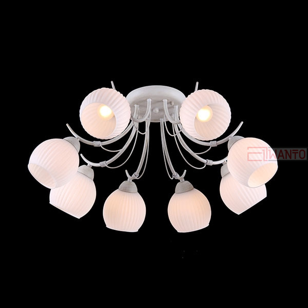 Потолочная люстра Natali Kovaltseva 10855 10855/8C GOLD IVORY