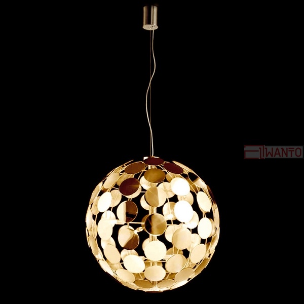 Подвесной светильник Lamp di Volpato Patrizia Sfera LP-510/S50 oro
