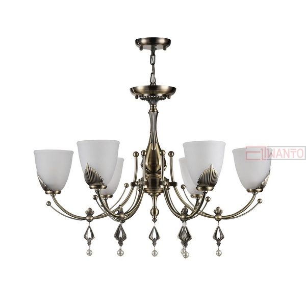 Подвесная люстра Maytoni Basil RC146-PL-06-R