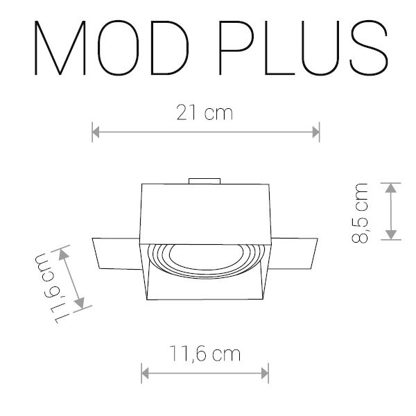 Точечный светильник Mod Plus 9404