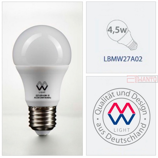 Лампочка светодиодная Lamp LBMW27A02