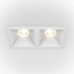 Точечный светильник Alfa LED DL043-02-10W4K-SQ-W