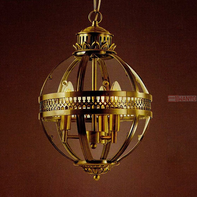Подвесной светильник DeLight Collection 115 KM0115P-4M antique brass