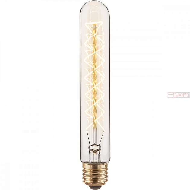 Ретро лампочка накаливания Эдисона  T32 60W