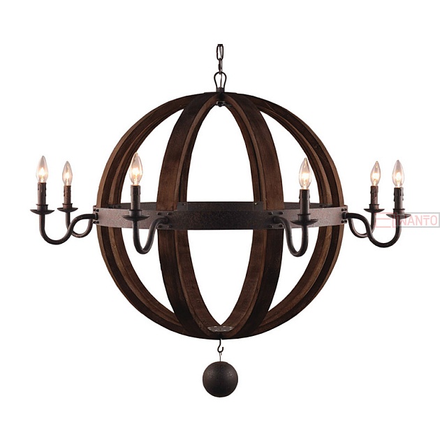 Подвесная люстра Gramercy Home Medieval CH029-6-LRR