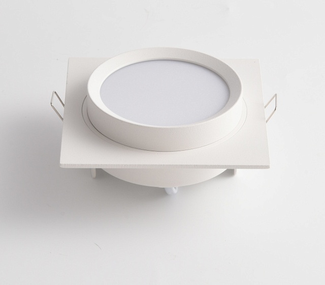 Точечный светильник Hoop DL086-GX53-SQ-W