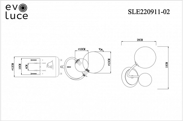 Бра Formae SLE220911-02