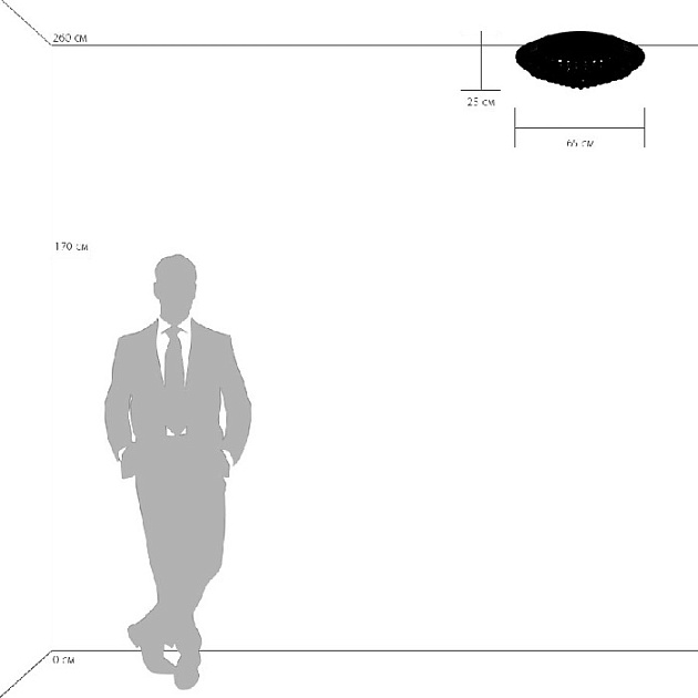 Потолочный светильник MONILE 704172