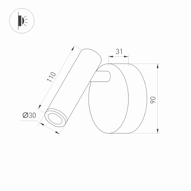 Спот BED 033061