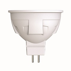 Лампочка светодиодная  LED-JCDR 6W/WW/GU5.3/FR/DIM PLP01WH картон