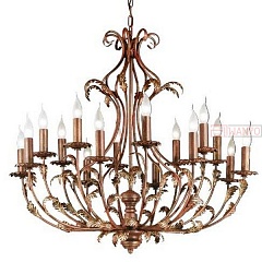 Подвесная люстра MM Lampadari Barocco 5098/16 V2078