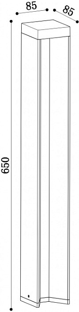 Наземный светильник Essen O596FL-L9B4K1