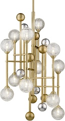 Потолочная люстра Fluxus P68084-12 gold