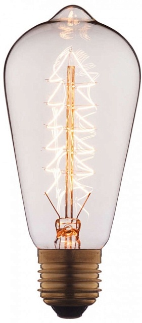 Ретро лампочка накаливания Эдисона 6460 6460-S