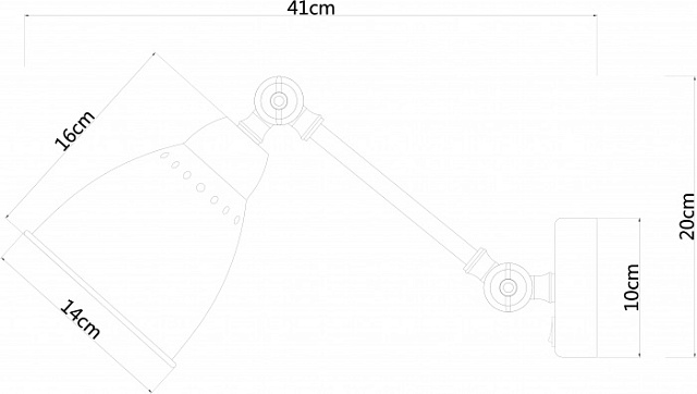 Бра Braccio A2054AP-1WH