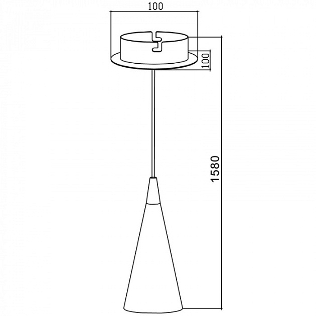Подвесной светильник Nevill P318-PL-01-N
