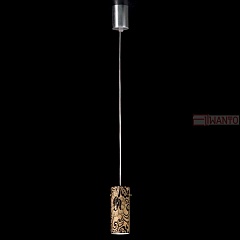 Подвесной светильник Lamp di Volpato Patrizia Pizzo LP-480/S1 argento nero