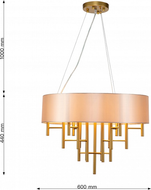 Подвесная люстра Cosmo 2993-6P