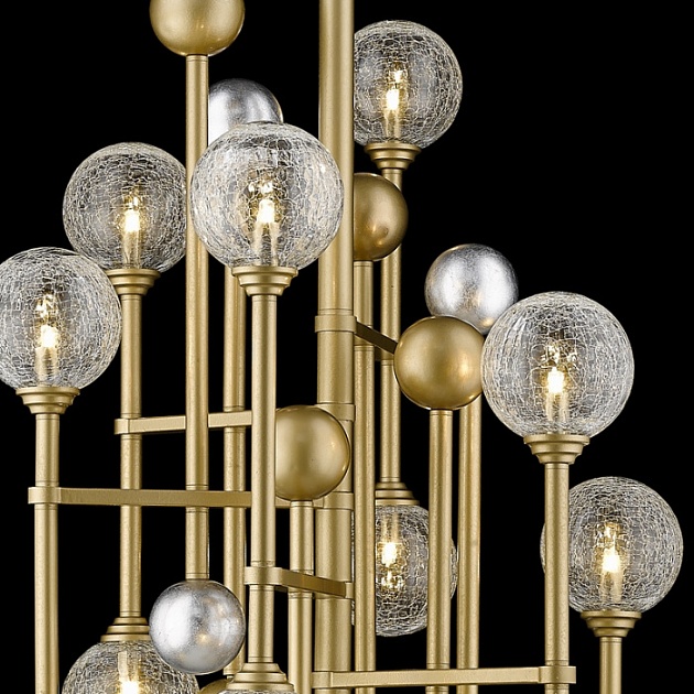 Потолочная люстра Fluxus P68084-12 gold