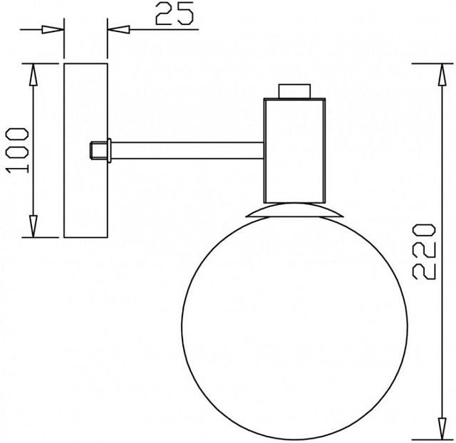 Бра Globo FR5175WL-01BS