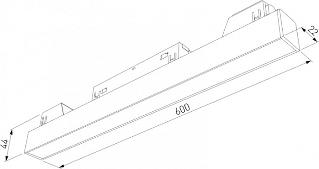 Трековый светильник Slim Magnetic 85002/01