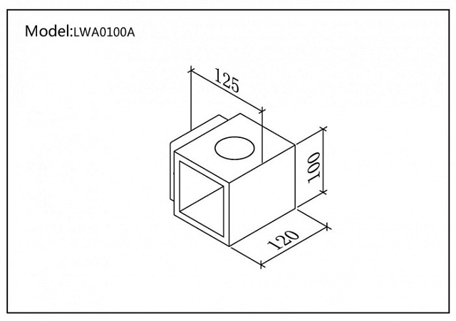 Архитектурная подсветка KUB LWA0100A-WH-WW