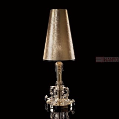 Интерьерная настольная лампа GOLDEN ROSE 130L01 Gold Sw