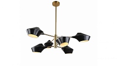 Потолочная люстра Romina LDP 6037-6 BK+GD