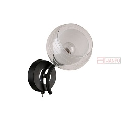 Бра IDLamp 845 845/1A-Blackchrome