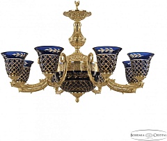 Подвесная люстра Florence 71212P/8/210 G P2 U Amber-Blue/H-1J