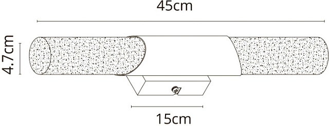 Подсветка для картин Aqua-Bastone A2470AP-2CC