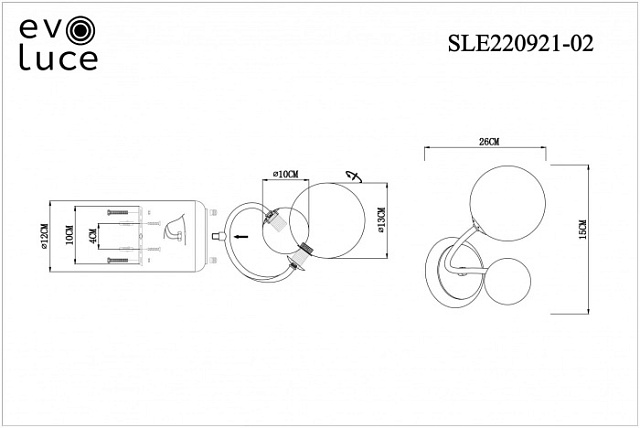 Бра Formae SLE220921-02