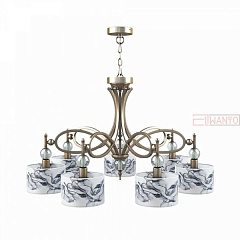Подвесная люстра Lamp4you Eclectic 17 M2-07-SB-LMP-Y-10