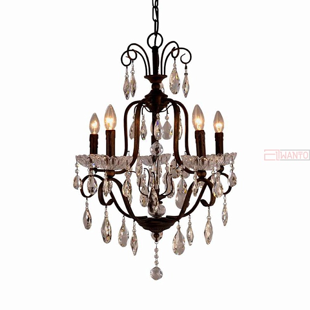 Подвесная люстра Gramercy Home Aurelia CH056-5-DBG