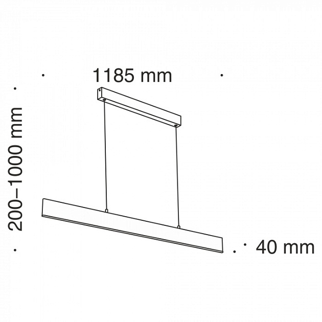 Подвесной светильник Step P010PL-L30W4K