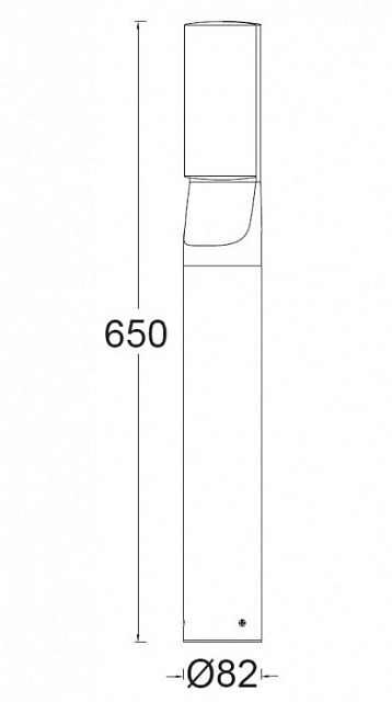 Наземный светильник W1886-650 Gr