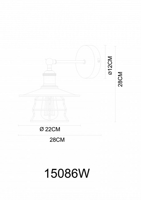 Бра 15086w 15086W