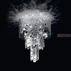 Потолочный светильник IDL Export Srl. Bubbles 427/10PF chrome