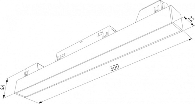 Трековый светильник Slim Magnetic 85000/01