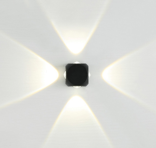 Настенный светильник CROSS IL.0014.0016-4 BK