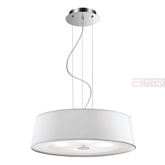 Подвесной светильник Ideal Lux Hilton Hilton SP4 Round Bianco