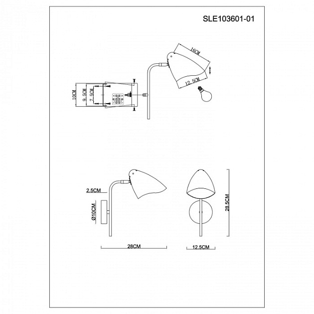 Бра Satta SLE103601-01