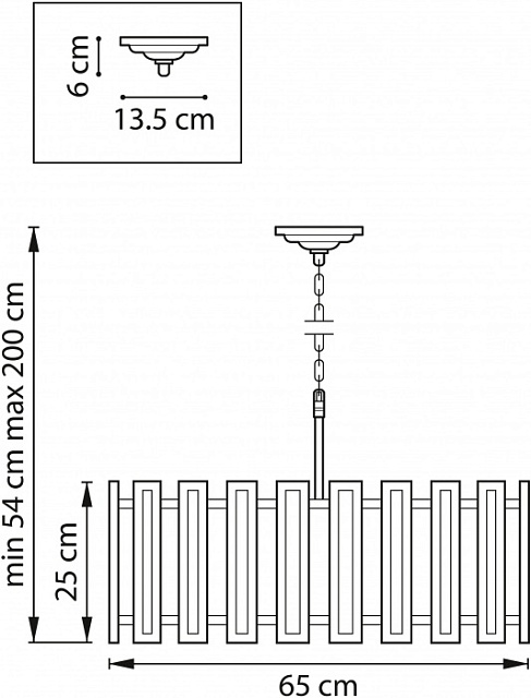 Подвесная люстра Agave 712064