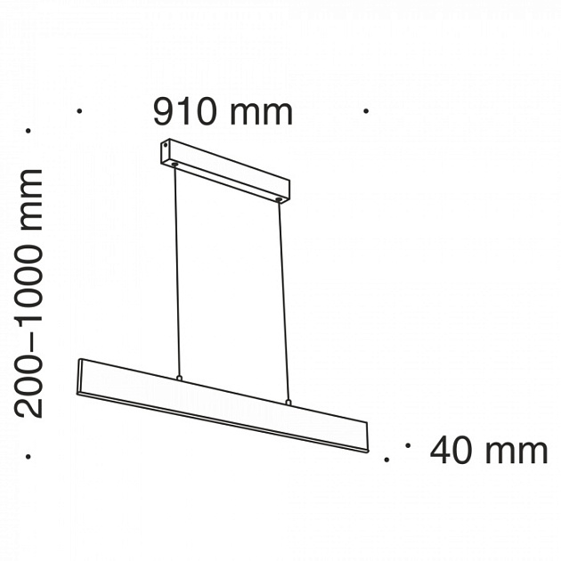 Подвесной светильник Step P010PL-L23W