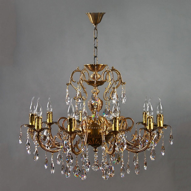 Подвесная люстра Alicante 8888/10 AB Tear Drop