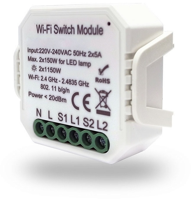 Wi-Fi реле RL1000 RL1002-SM