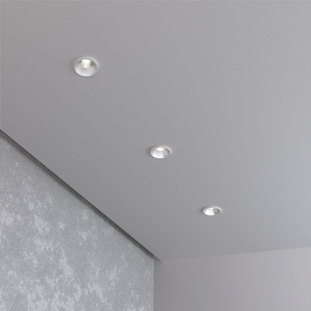 Точечный светильник 15269/LED 15269/LED 3W 4200K белый/сатин никель