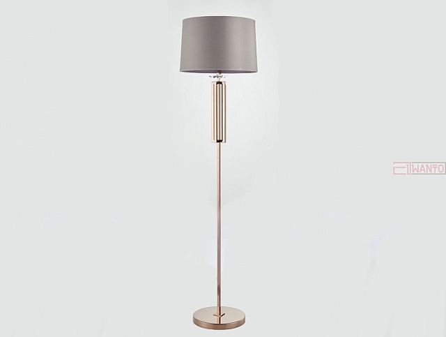 Торшер Newport 4401/FL black nickel без абажура