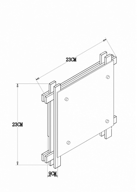 Потолочный светильник Archimede A6460PL-1BR